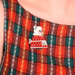 Erstwilder Mrs. Clause Brooch^ Brooches