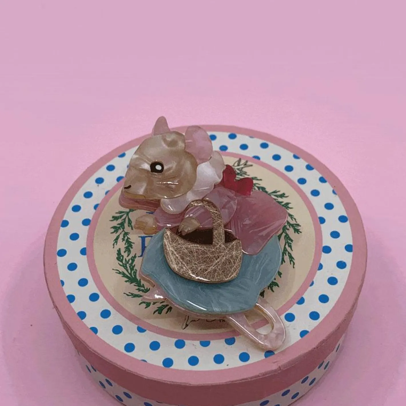 Erstwilder Mrs. Tittlemouse Brooch^ Brooches