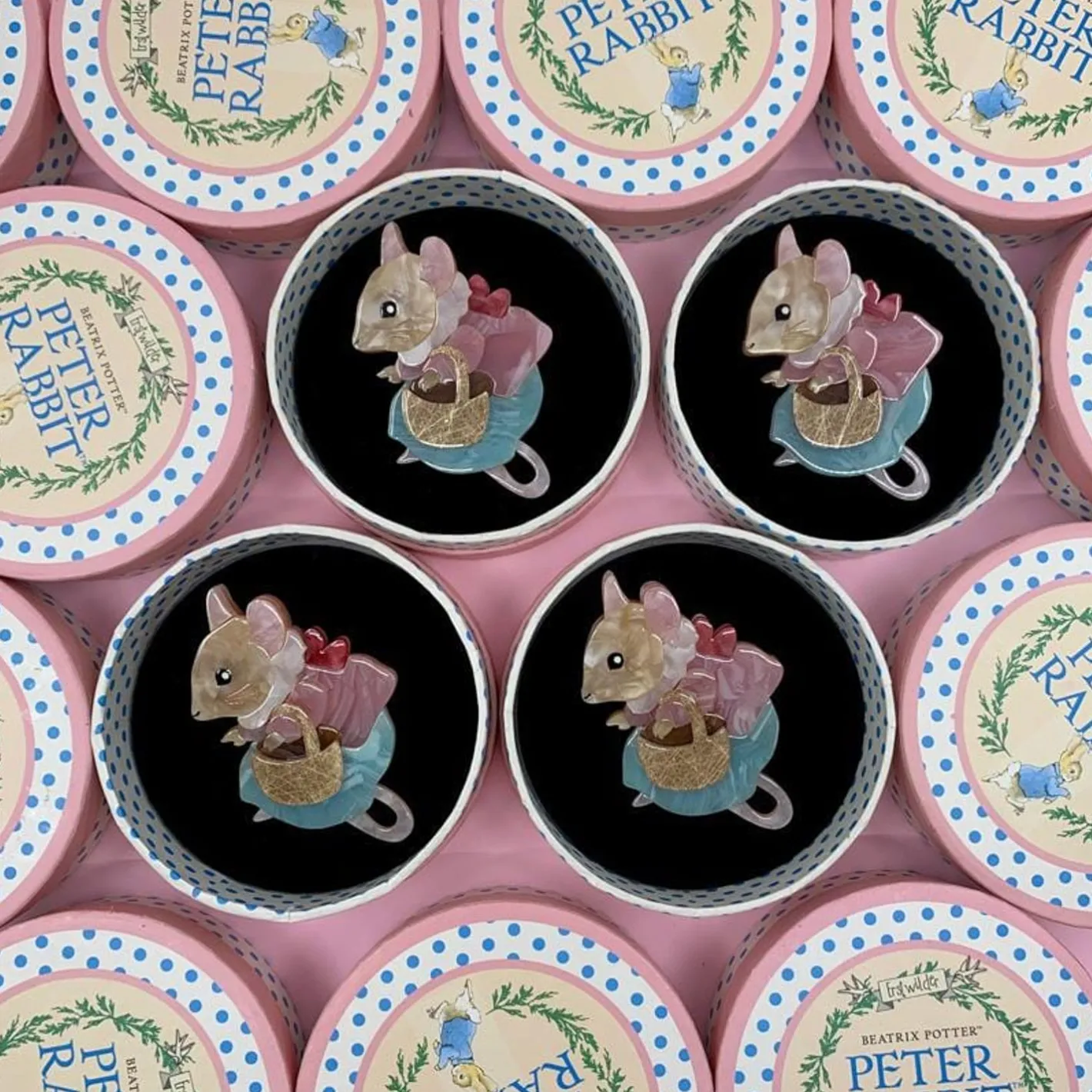 Erstwilder Mrs. Tittlemouse Brooch^ Brooches