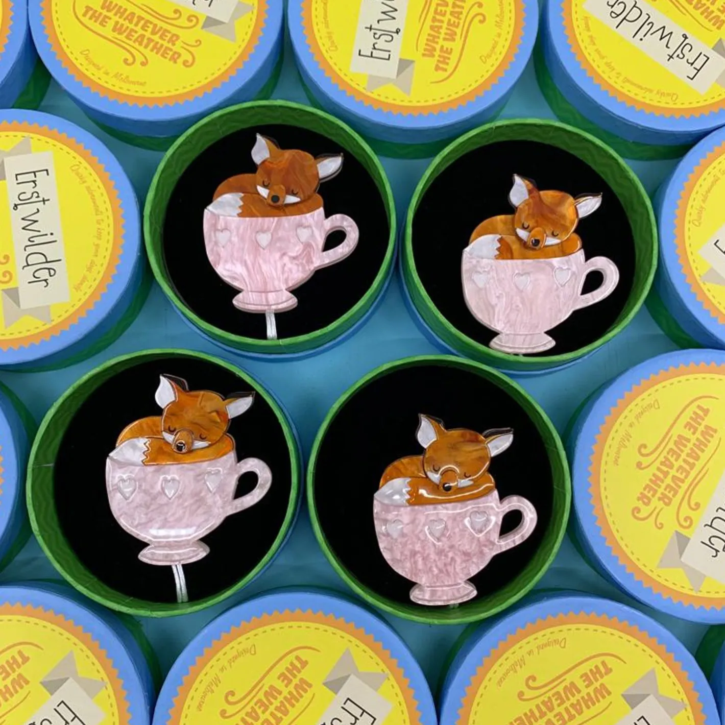 Erstwilder Mug Full Of Hugs Brooch^ Brooches