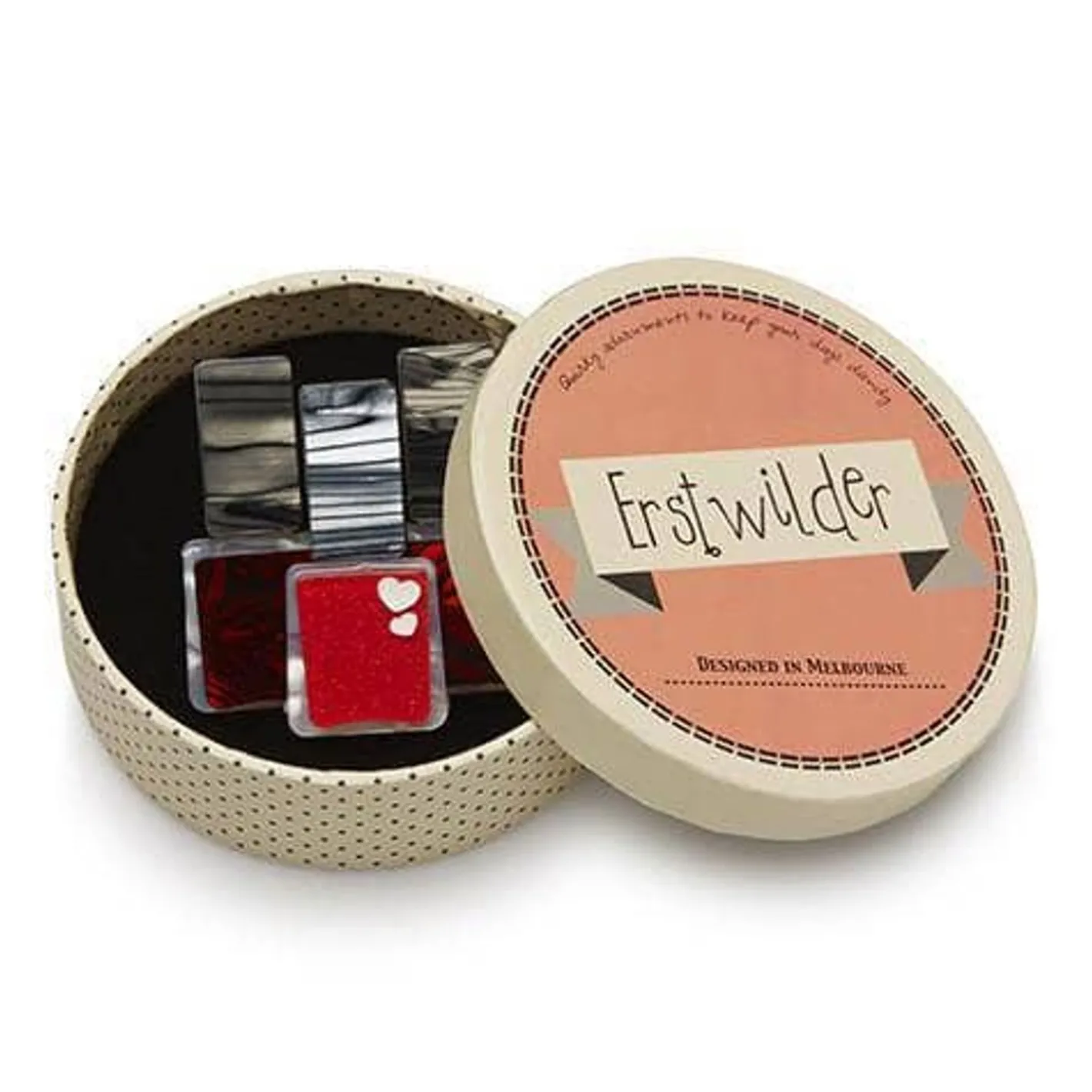 Erstwilder Nailed It! Brooch Red^ Brooches