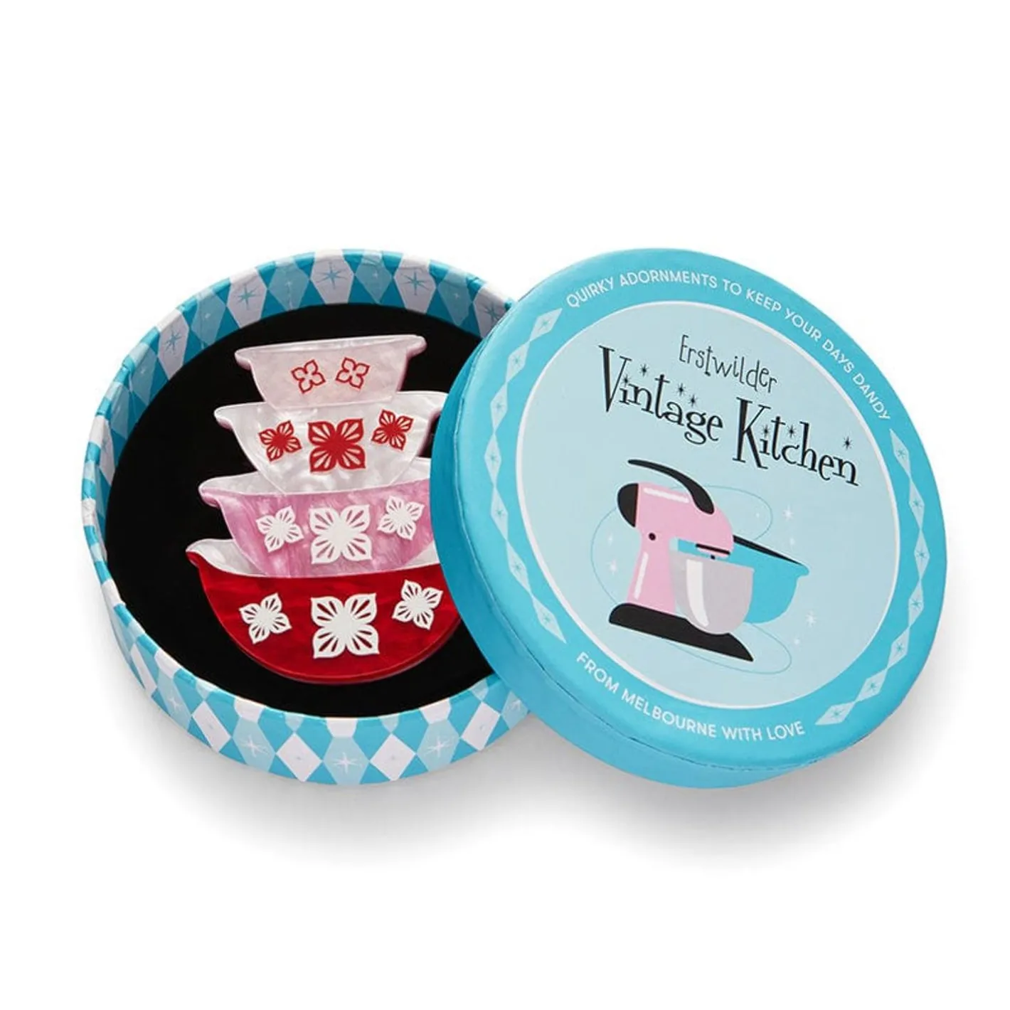 Erstwilder Nanna'S Prized Flower Bowls Brooch^ Brooches
