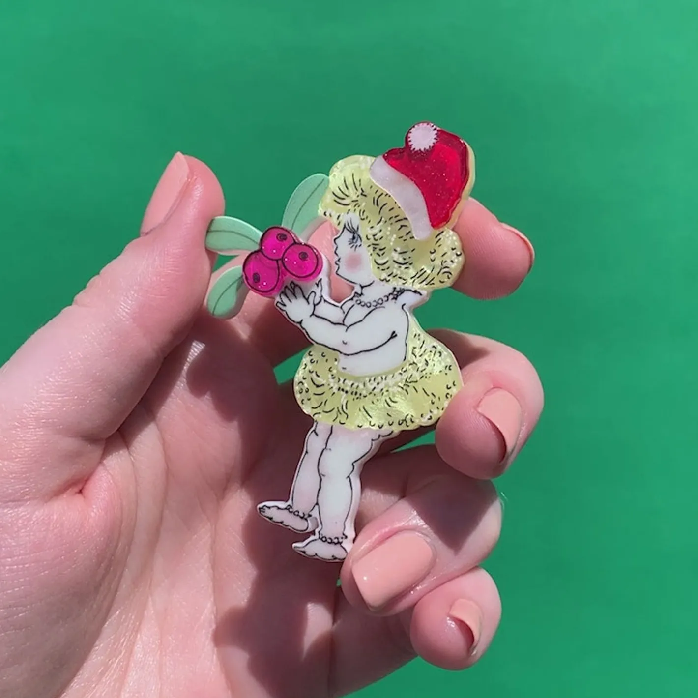 Erstwilder Native Berries Christmas Brooch^ Brooches