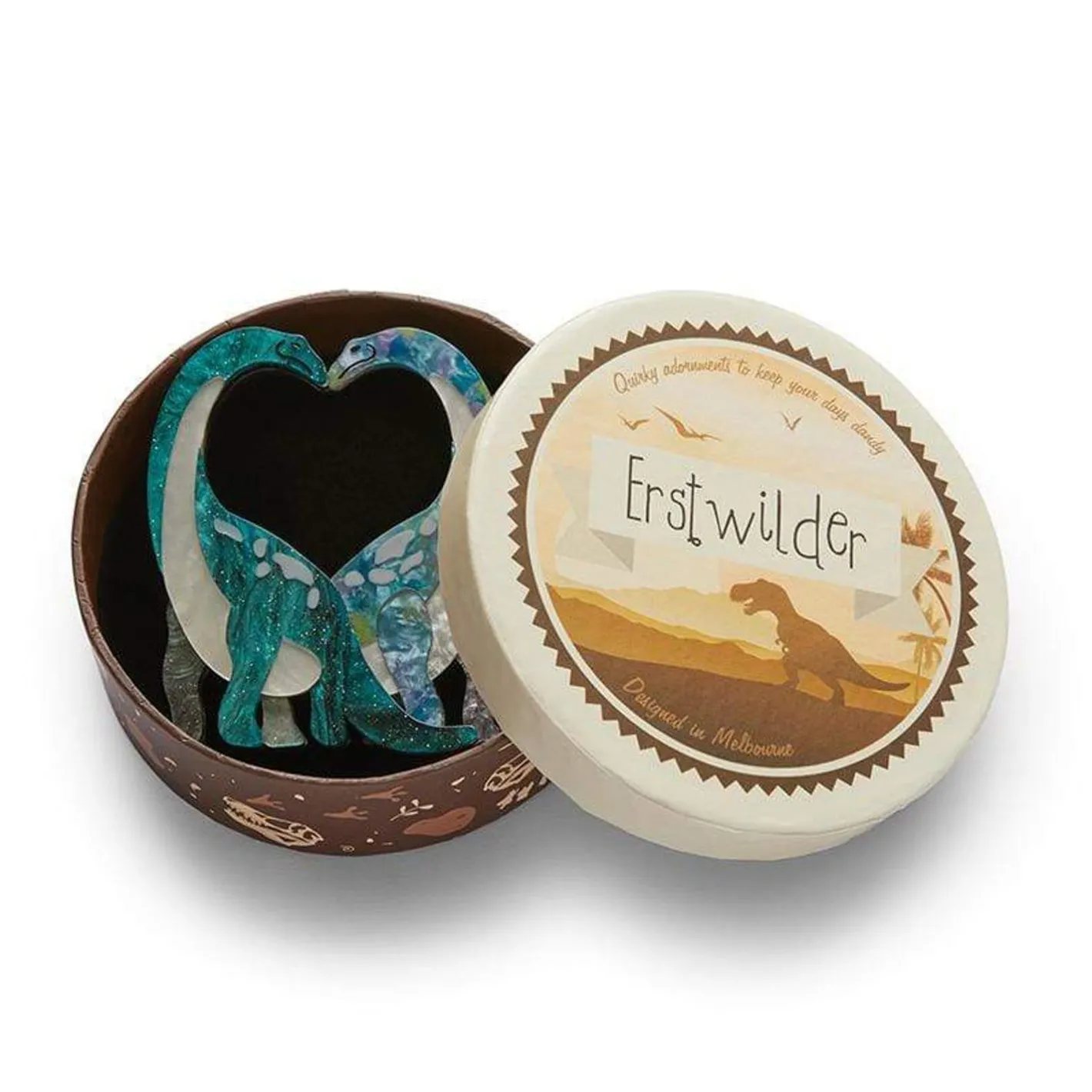 Erstwilder Neck And Neck Brooch^ Brooches