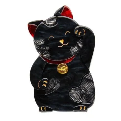Erstwilder Neko The Beckoner Brooch^ Brooches