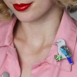 Erstwilder No Laughing Matter Kookaburra Brooch^ Brooches