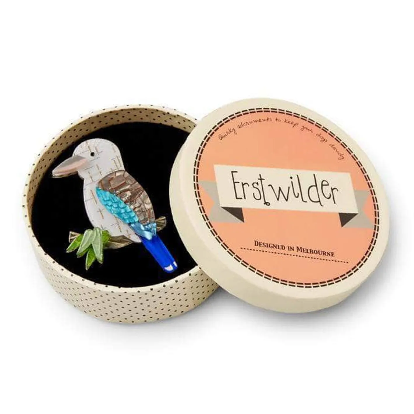 Erstwilder No Laughing Matter Kookaburra Brooch^ Brooches
