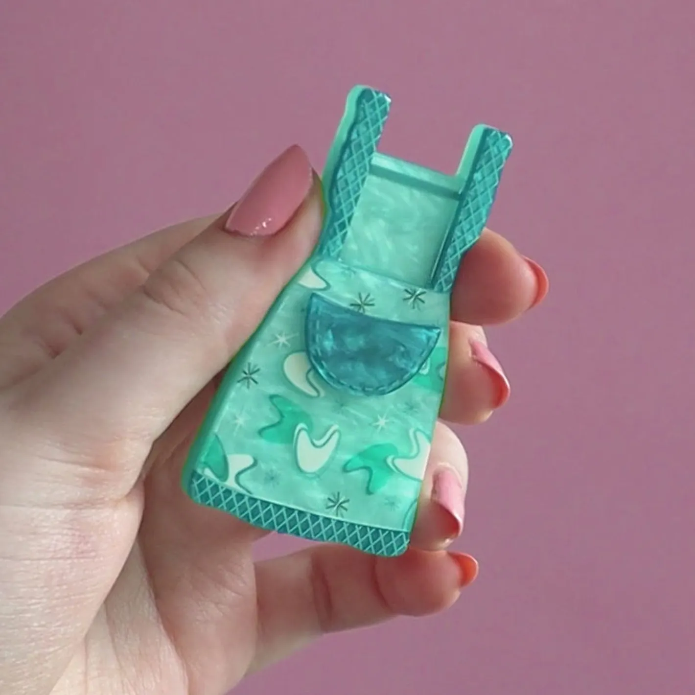 Erstwilder No Strings Attached Brooch - Teal^ Brooches