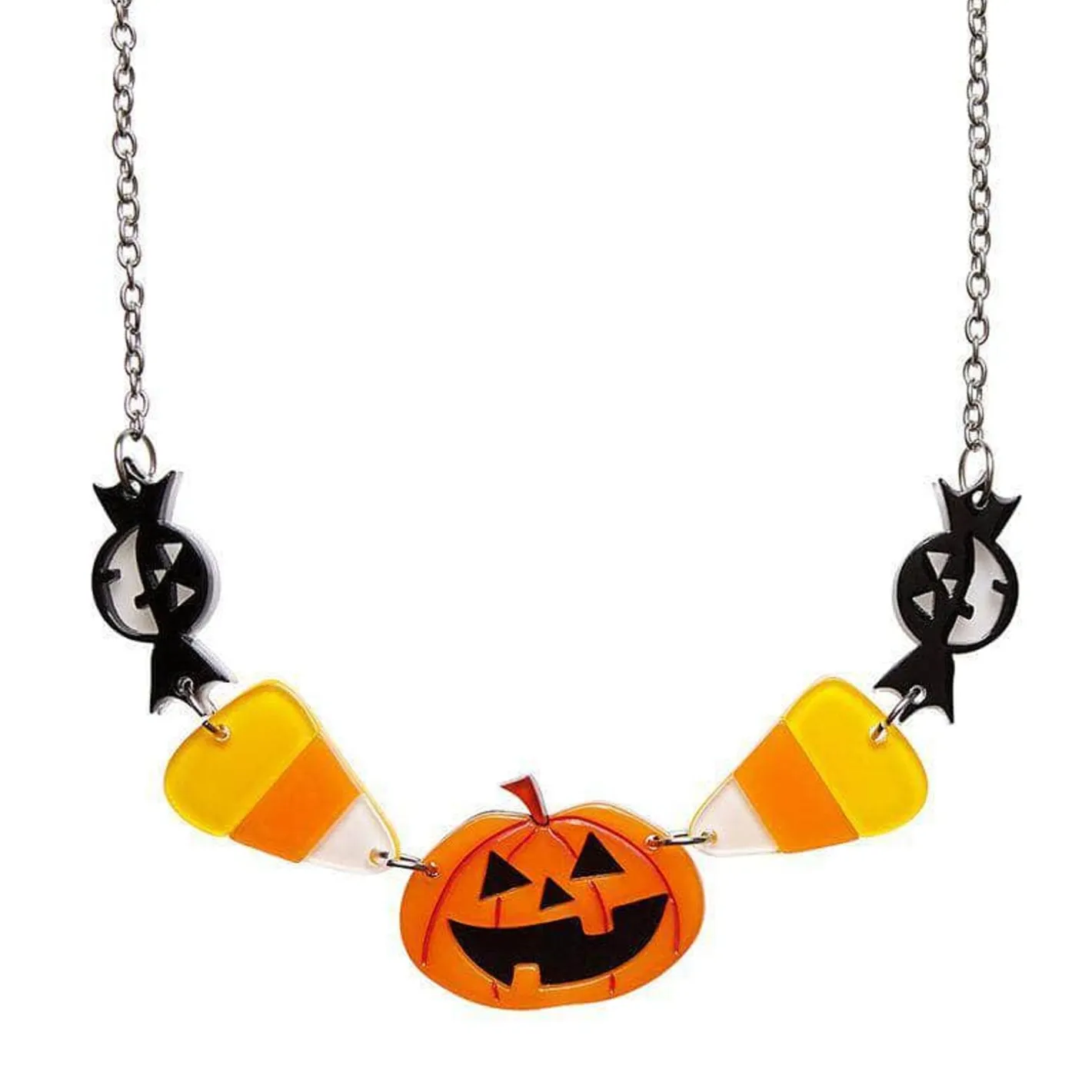 Erstwilder No Tricks Halloween Necklace^ Necklaces