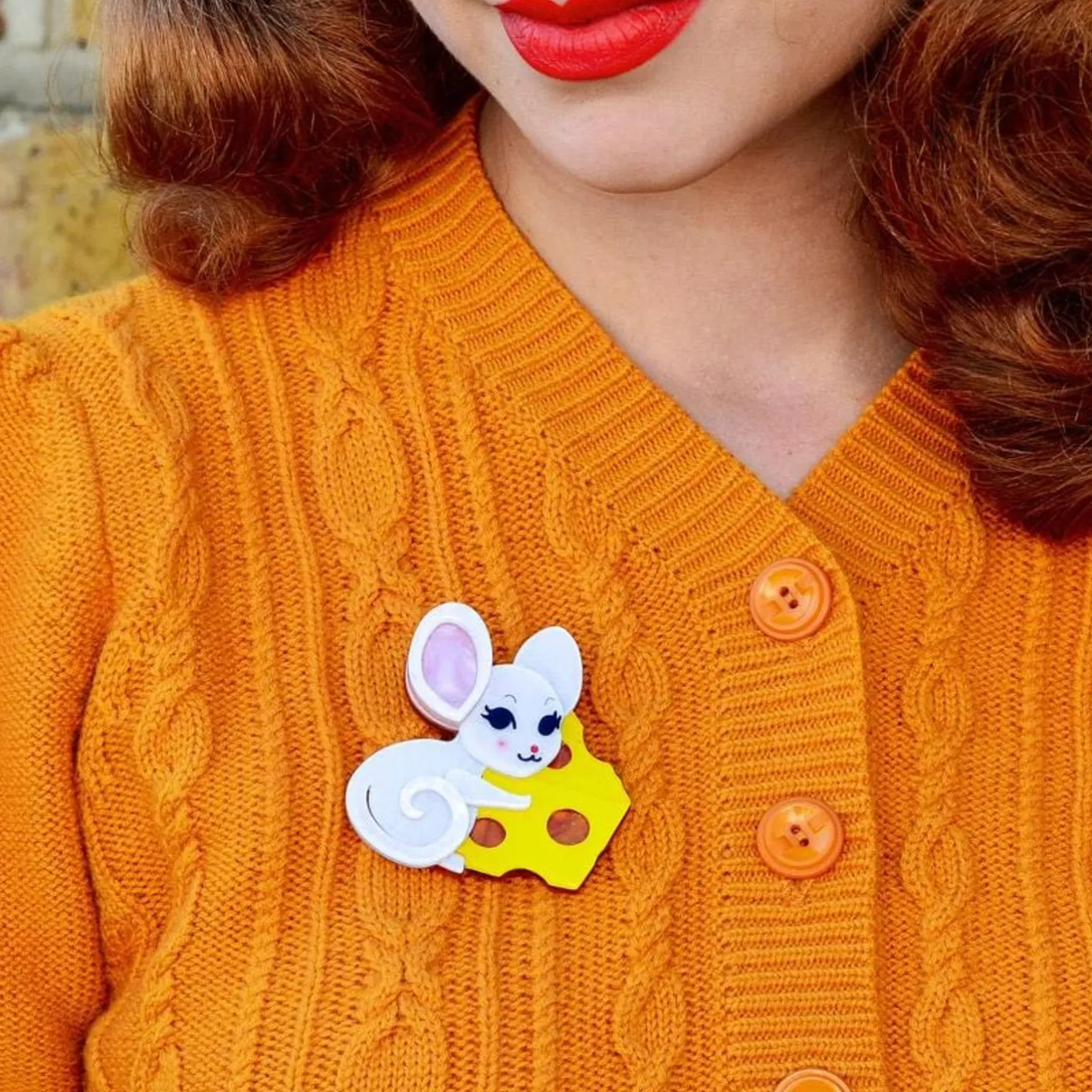 Erstwilder Not Even A Mouse Brooch^ Brooches