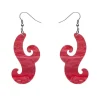 Erstwilder Nouveau Ripple Resin Drop Earrings - Pink^ Essential Earrings