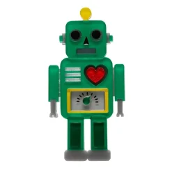 Erstwilder Nuts And Bolts Robot Brooch^ Brooches