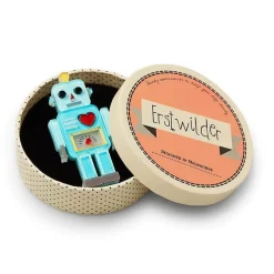 Erstwilder Nuts And Bolts Robot Brooch^ Brooches