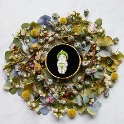Erstwilder Nuttybub Brooch^ Brooches