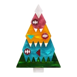 Erstwilder O Christmas Tree Brooch^ Brooches
