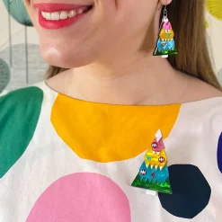Erstwilder O Christmas Tree Brooch^ Brooches