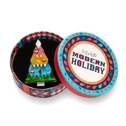Erstwilder O Christmas Tree Brooch^ Brooches