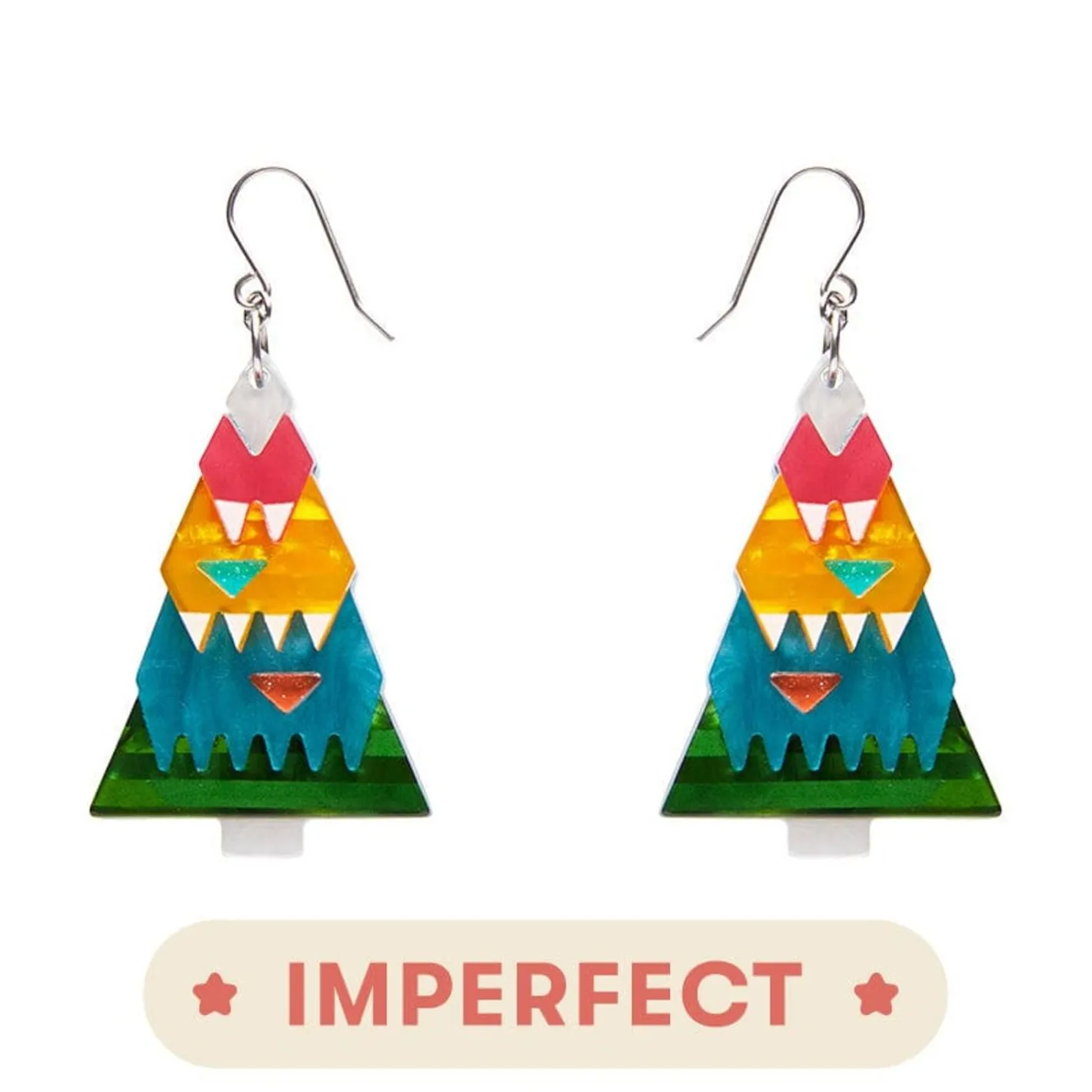 Erstwilder O Christmas Tree Drop Earrings (Imperfect)^ Earrings