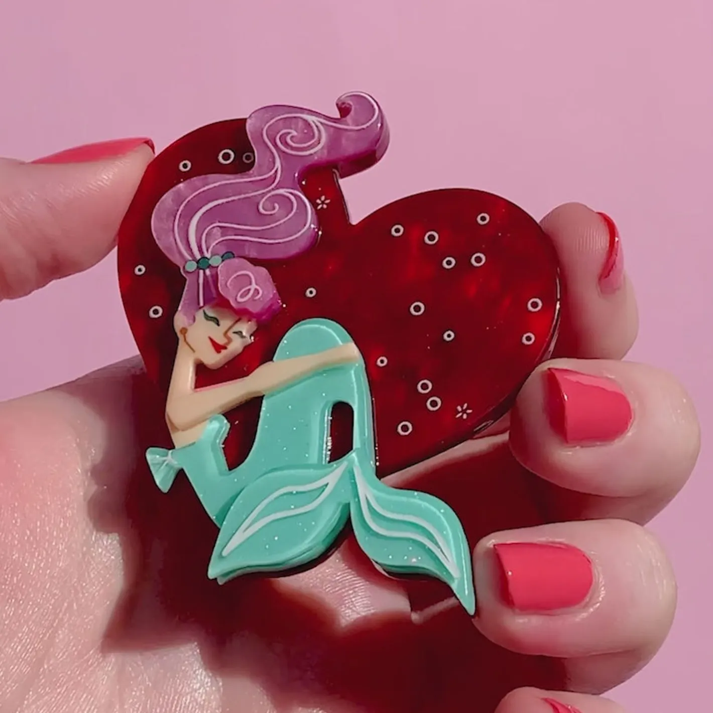 Erstwilder Oceans Of Love Brooch^ Brooches