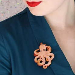 Erstwilder Octopode'S Abode Brooch^ Brooches