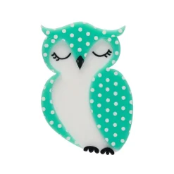 Erstwilder Olive Owl Brooch^ Brooches