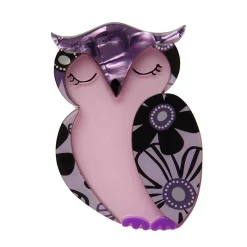 Erstwilder Olive Owl Brooch^ Brooches