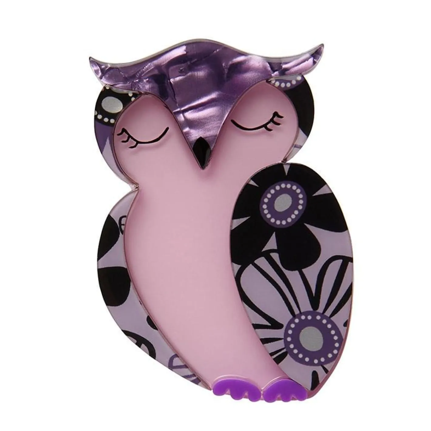 Erstwilder Olive Owl Brooch^ Brooches