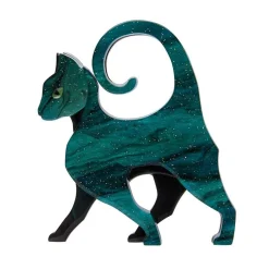 Erstwilder On The Prowl Cat Brooch^ Brooches