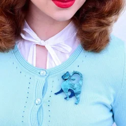 Erstwilder On The Prowl Cat Brooch^ Brooches