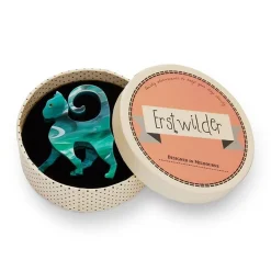 Erstwilder On The Prowl Cat Brooch^ Brooches