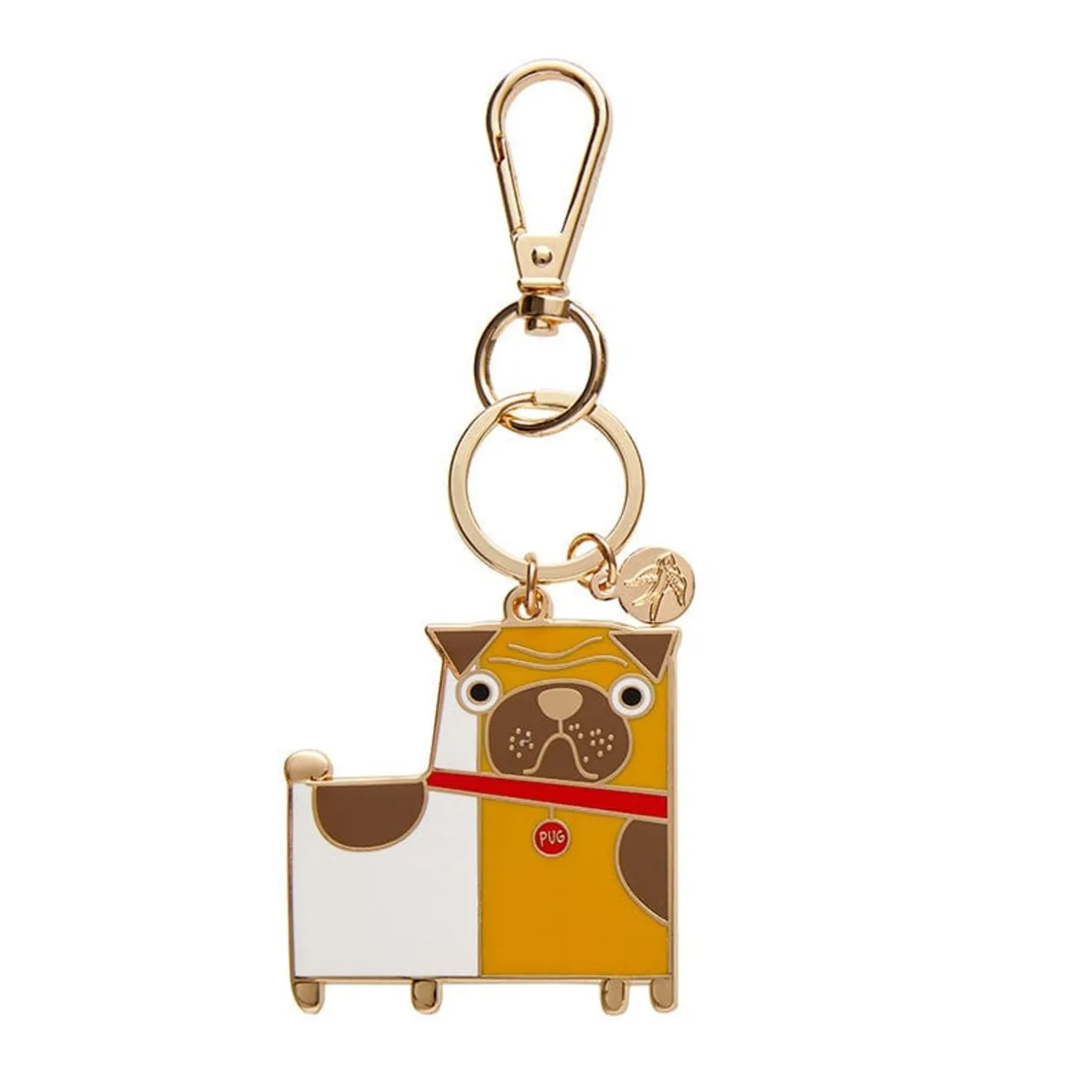 Erstwilder Order Of The Pug Enamel Key Ring^ Enamel Key Rings