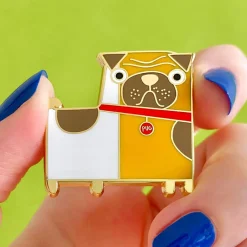 Erstwilder Order Of The Pug Enamel Pin^ Enamel Pins
