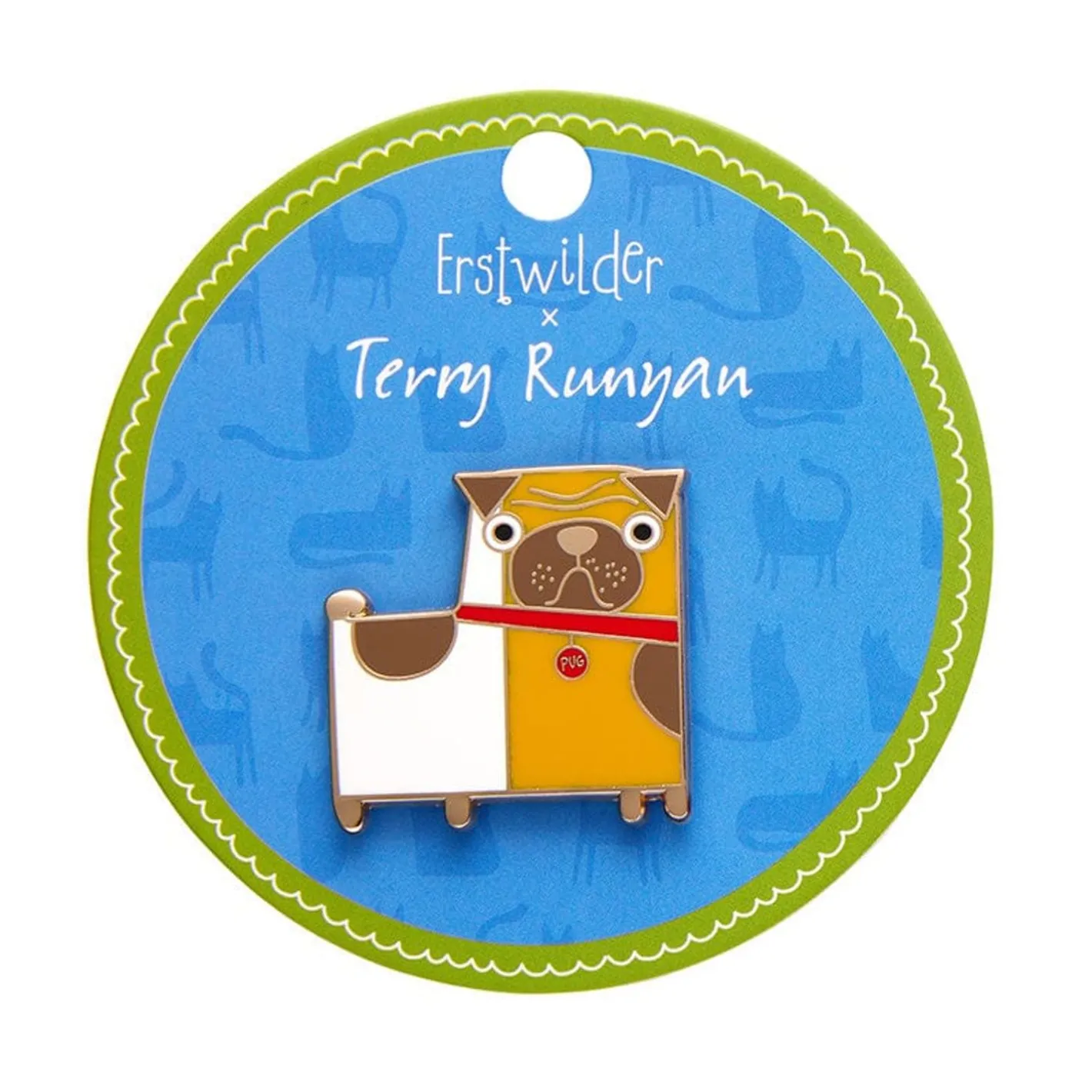 Erstwilder Order Of The Pug Enamel Pin^ Enamel Pins