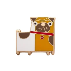 Erstwilder Order Of The Pug Enamel Pin^ Enamel Pins