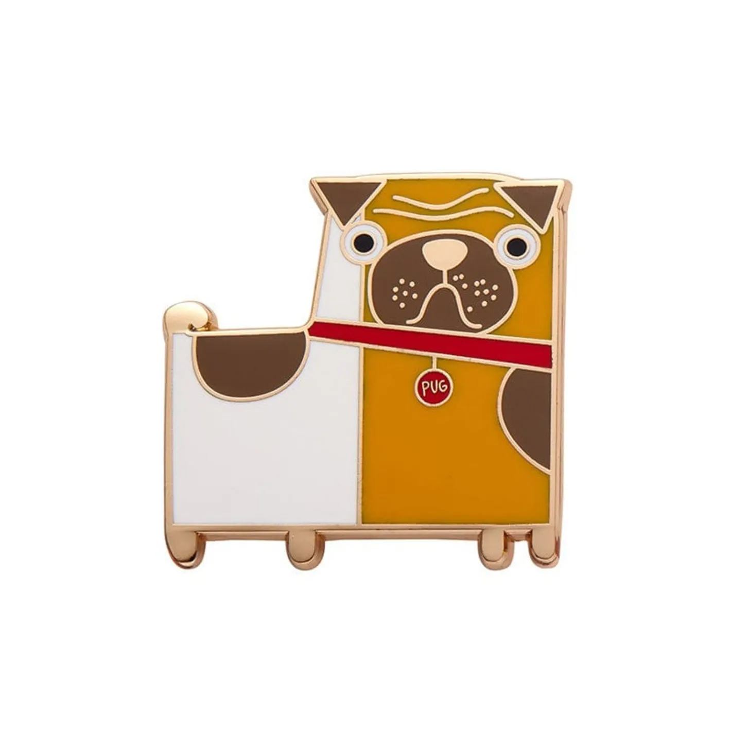 Erstwilder Order Of The Pug Enamel Pin^ Enamel Pins