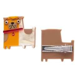 Erstwilder Order Of The Pug Hair Clips Set - 2 Piece^ Hair Clips & Claws