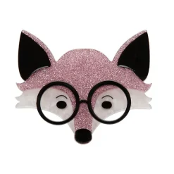 Erstwilder Oscar Wildenfox Brooch^ Brooches