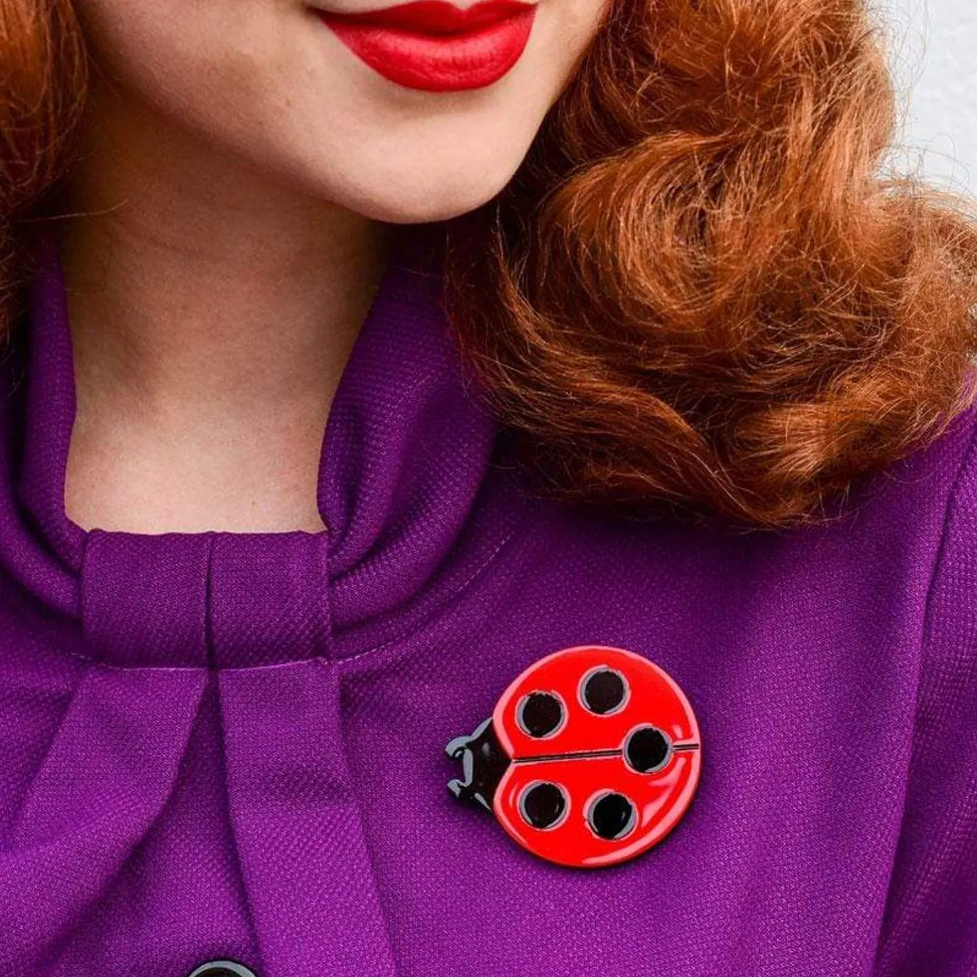 Erstwilder Our Lady'S Bird Brooch^ Brooches