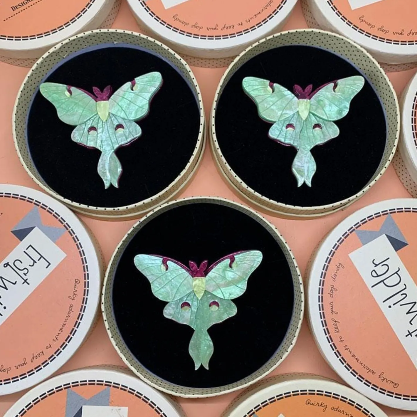 Erstwilder Over The Moon Brooch^ Brooches