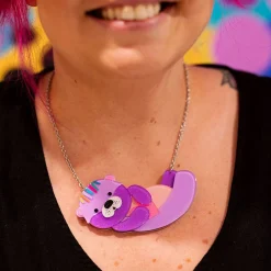 Erstwilder Owen The Otter Necklace^ Necklaces