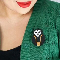 Erstwilder Owl Ornamental Brooch^ Brooches