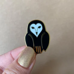Erstwilder Owl Ornamental Enamel Pin^ Enamel Pins