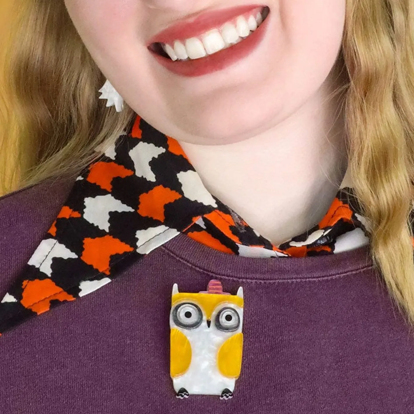 Erstwilder Owl-O-Ween Brooch^ Brooches