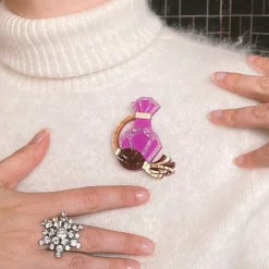 Erstwilder Parfum D' Brooch^ Brooches
