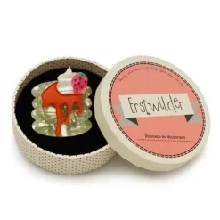 Erstwilder Patsy'S Pancake Stack Brooch^ Brooches