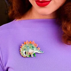Erstwilder Patty Plate Brooch^ Brooches