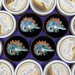 Erstwilder Patty Plate Brooch^ Brooches
