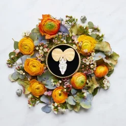 Erstwilder Peababy Brooch^ Brooches