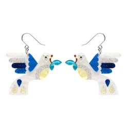 Erstwilder Peace & Love Drop Earrings^ Earrings