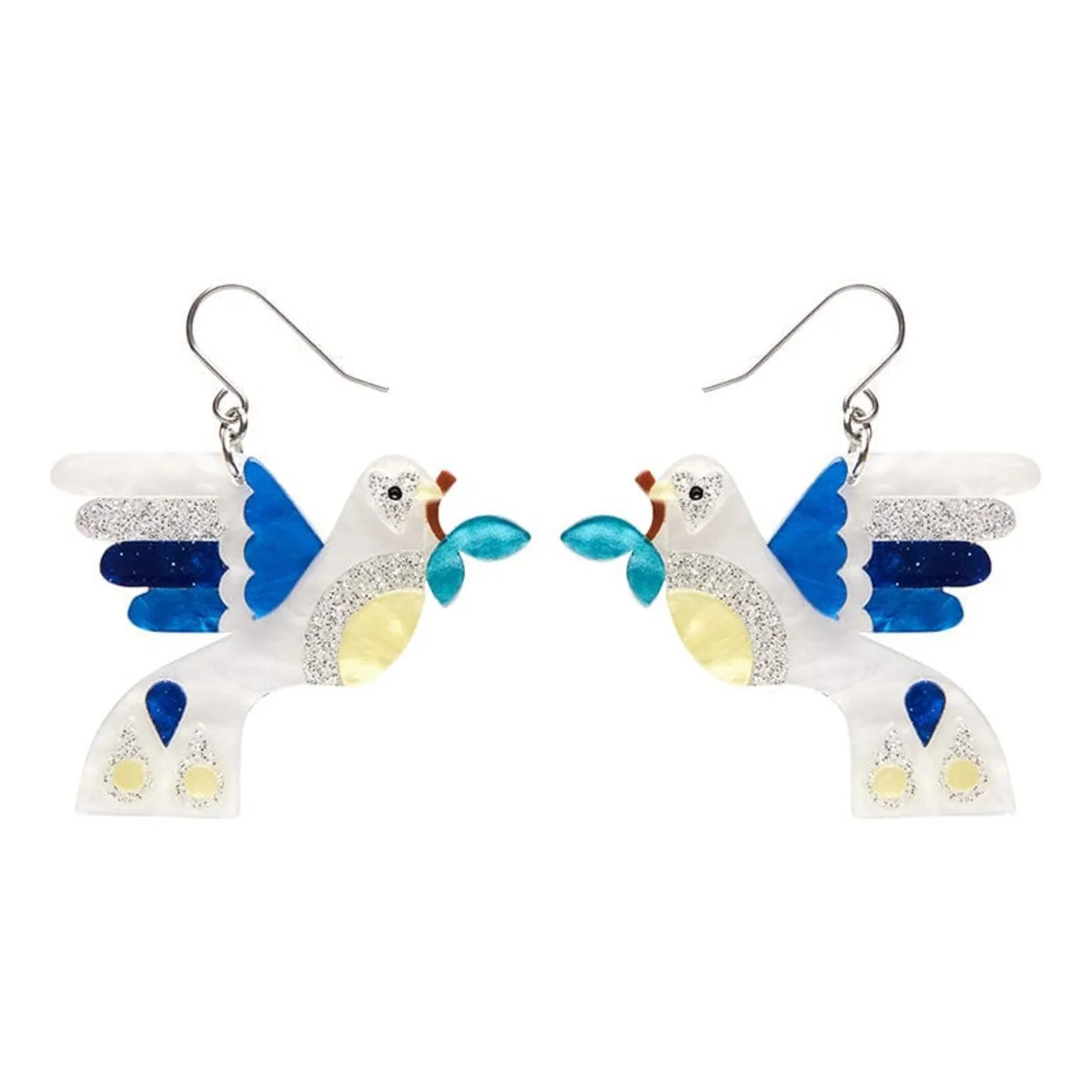 Erstwilder Peace & Love Drop Earrings^ Earrings
